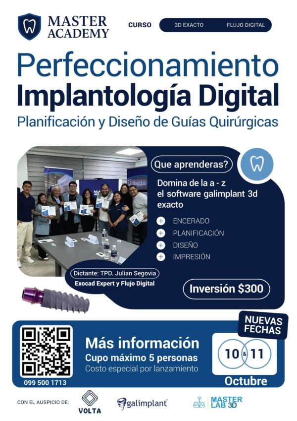 Perfeccionamiento en Implantología Digital