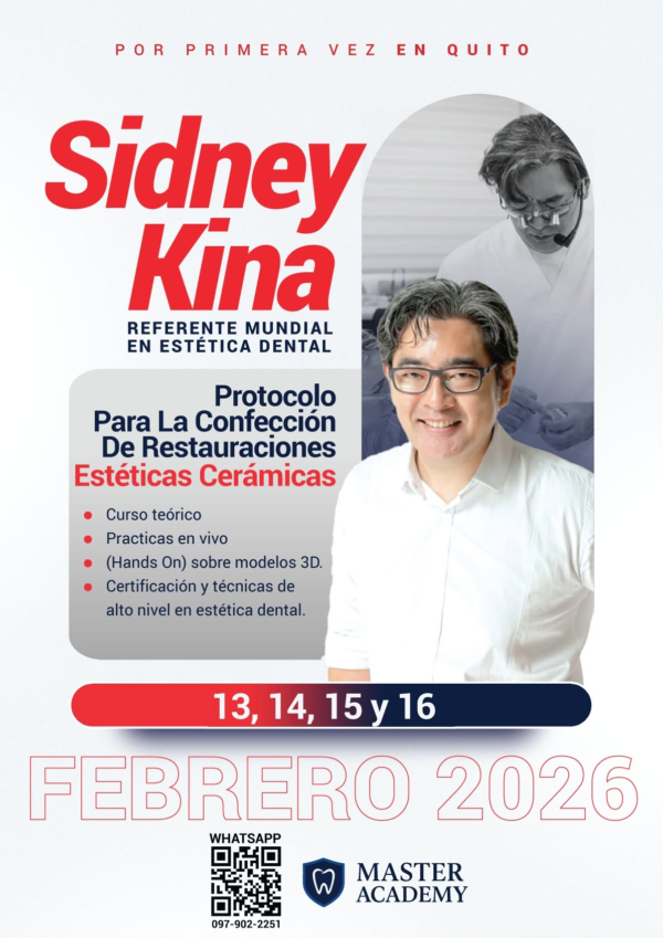 Sidney Kina: Estética en Restauraciones Cerámicas